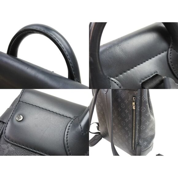 Louis Vuitton Backpack Steamer Monogram Eclipse Canvas Black - Picture 4 of 7
